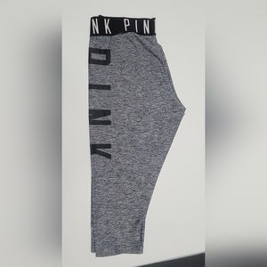 PINK cropped leggings